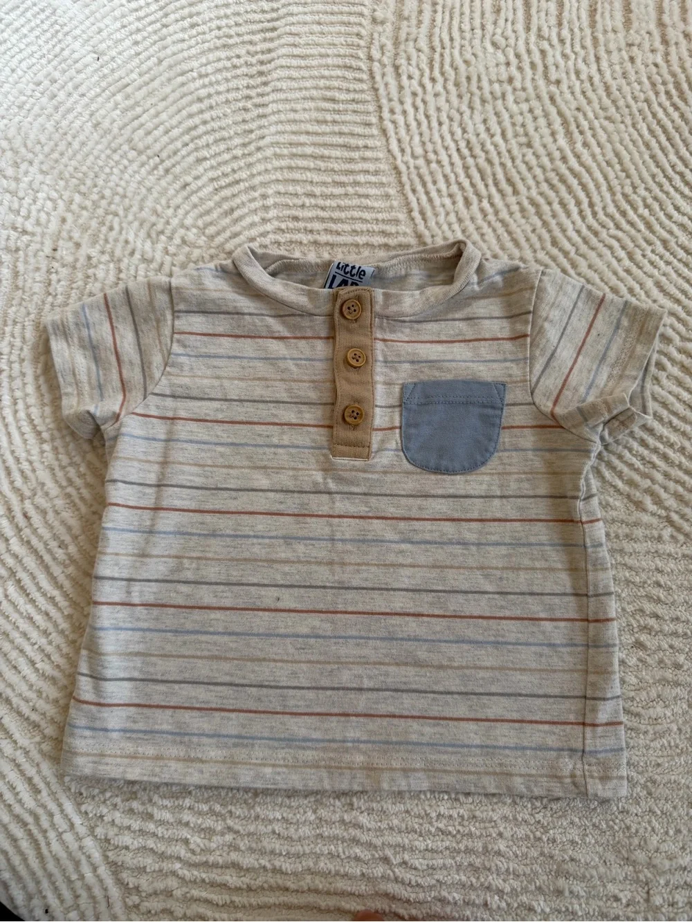 Levi's White Logo Onesie & Mixed Baby Outfit Set — Navy, Pink, Mint, Blue